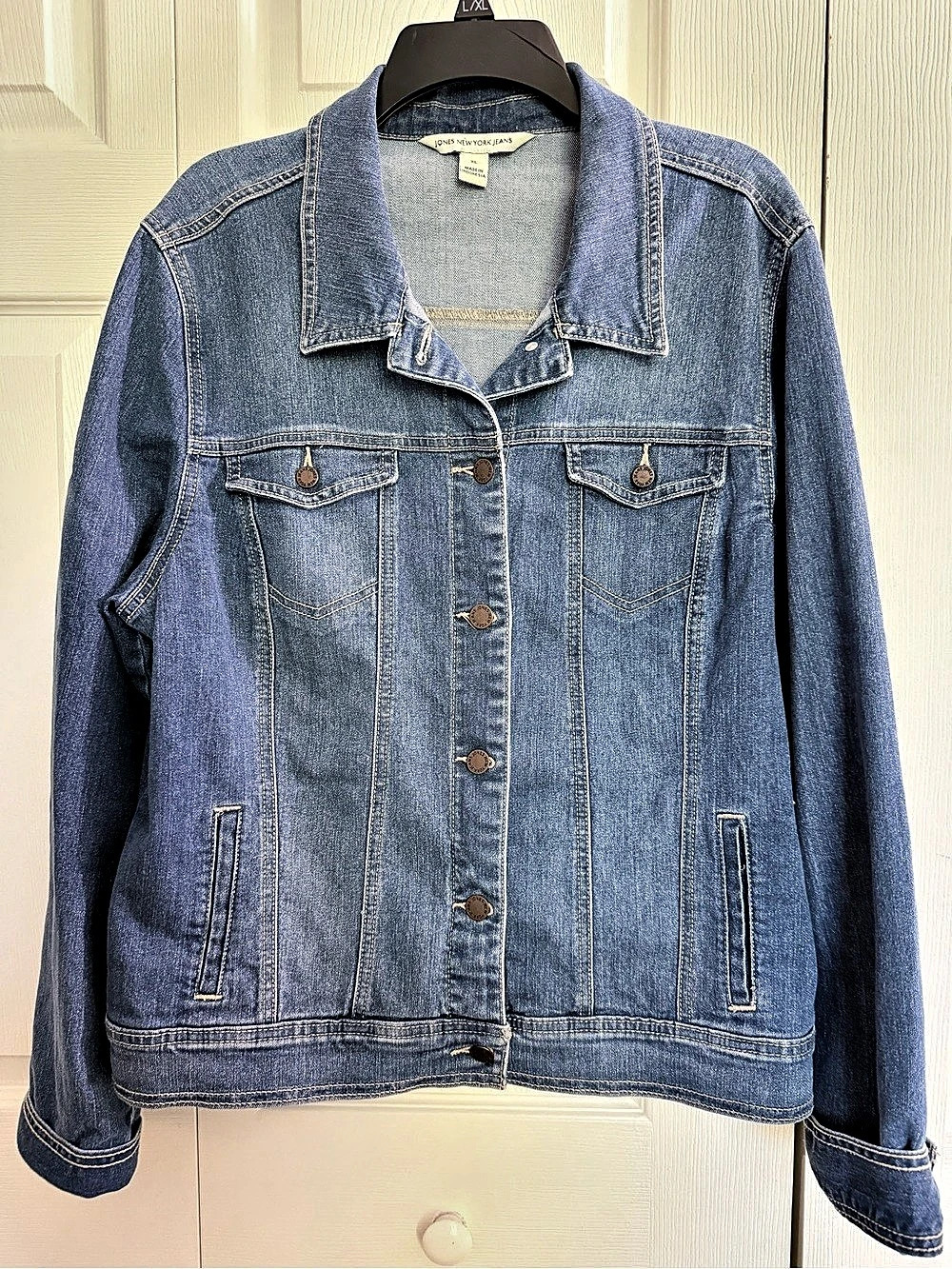 Jones New York Women's Denim Jacket Size XL